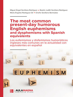 cover image of The most common present-day humorous English euphemisms and dysphemisms with Spanish equivalents